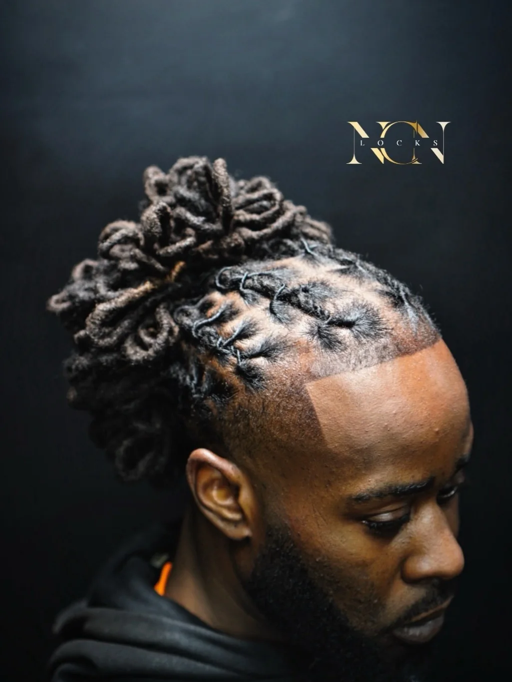 Chignon pétale