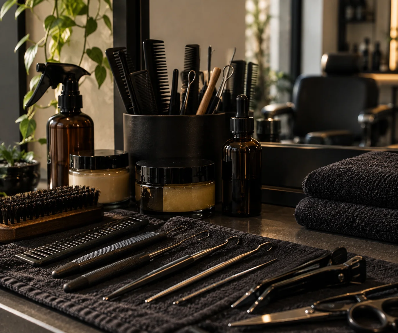 Produits et outils pour soins locks